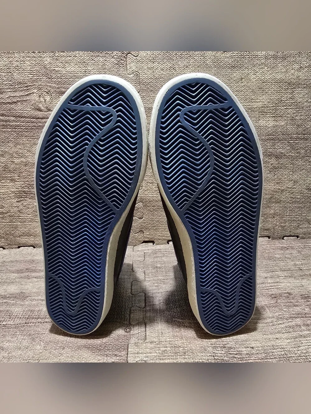 RARE Nike Blazer High Ostrich Brown Royal Blue Shoes Sz 11 315877-241 Mens